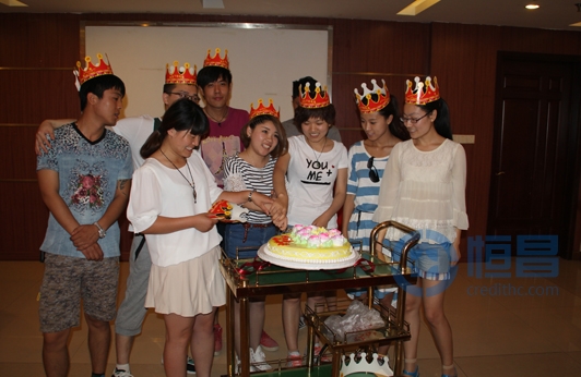 淄博分公司第一營業部生日會聚餐活動