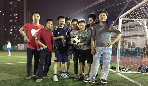 欽州分公司春季團隊友誼足球賽