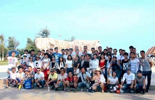 欽州分公司防城港白浪灘捕魚活動