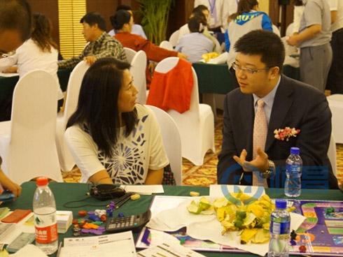 北京分公司財商沙盤活動