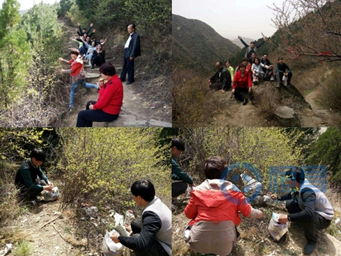 臨汾第一分公司護山行動紀實 臨汾第一分公司護山行動紀實