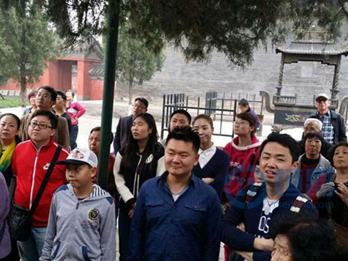  臨汾第一分公司舉辦答謝客戶旅游聯誼活動