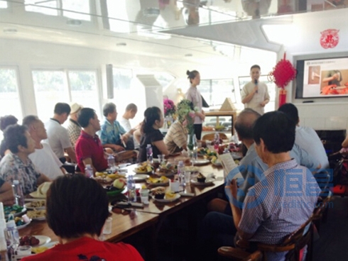 廈門分公司舉辦“清涼一夏游艇答謝會”