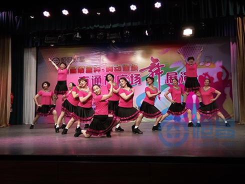 恒昌財富南通分公司廣場舞展演圓滿結束