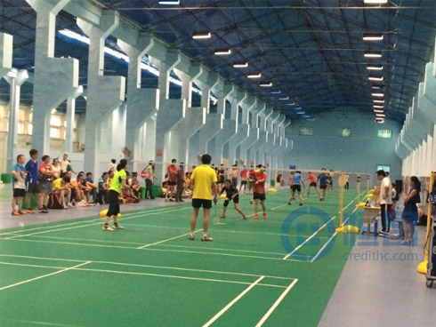 寧波第三分公司舉行東輝羽毛球賽