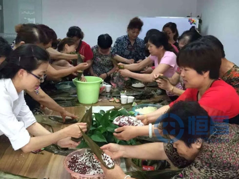 寧波第三分公司舉辦“端午節”包粽子大賽