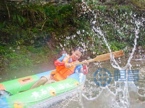 長沙第一分公司戶外俱樂部黃石洞漂流之行紀實 