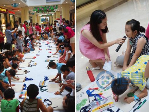 恒昌財富岳陽分公司環保袋繪制比賽圓滿結束