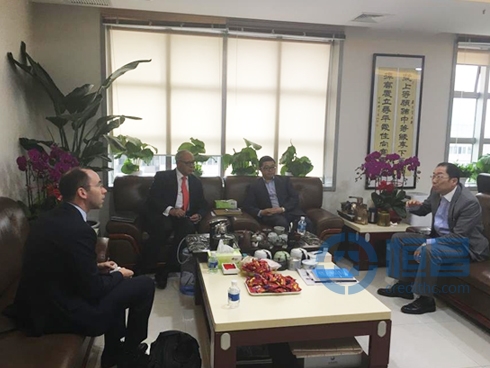 Covington & Burling律師事務所顧問拜訪恒昌公司